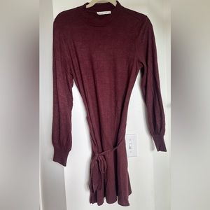 AF balloon sleeve tie dress